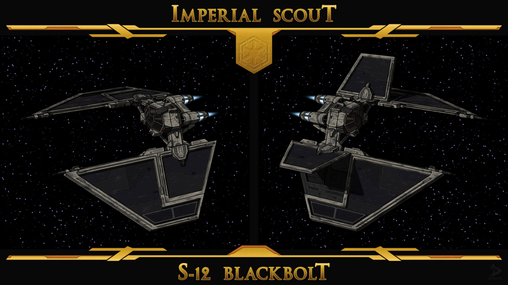 Concept Art / Character Design: Sith Starfighter 1