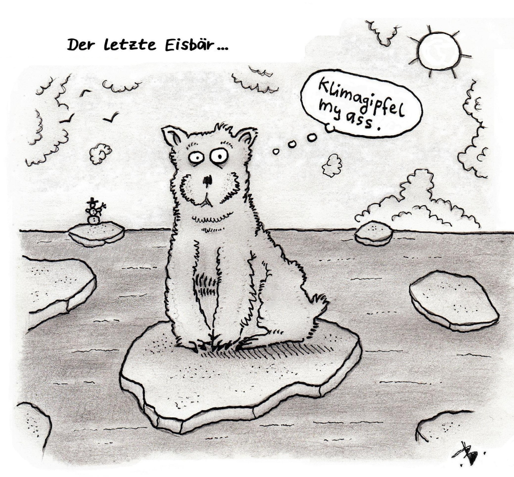 Cartoon: Der letzte Eisbär 1