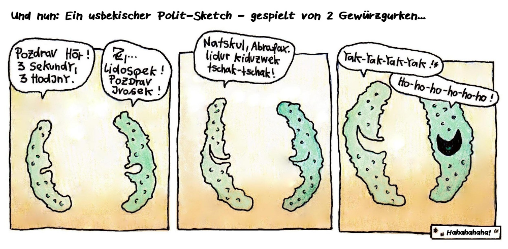Comic: Polit-Sketch 1
