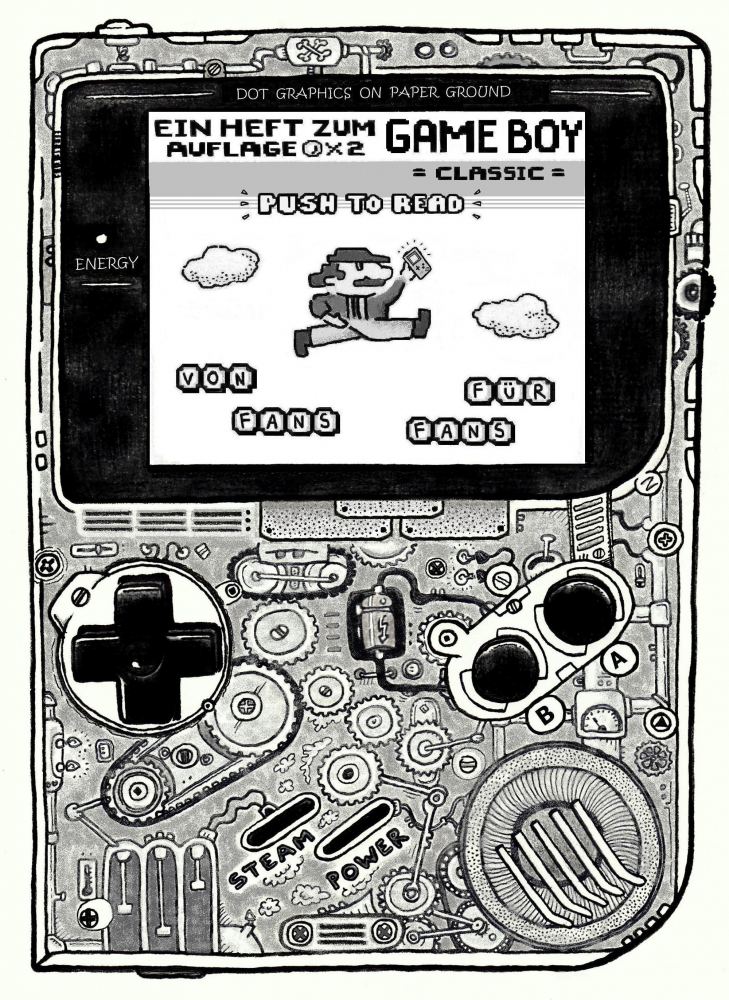 Illustration: Game Boy - Fanzine 2