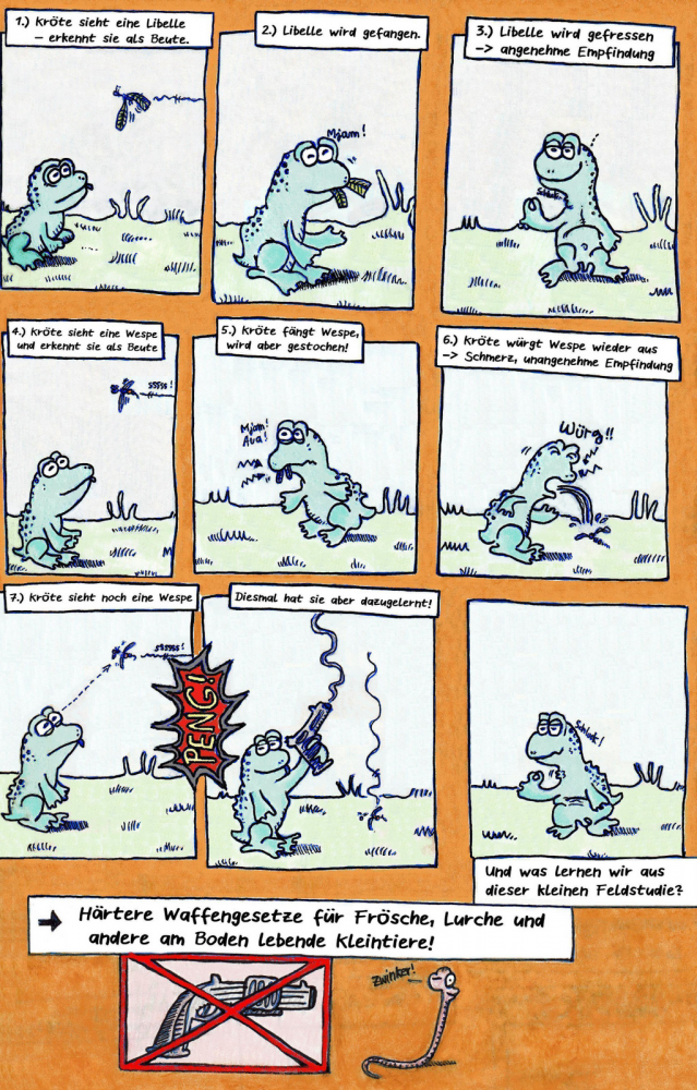 Comic: Gemeine Kröte 1