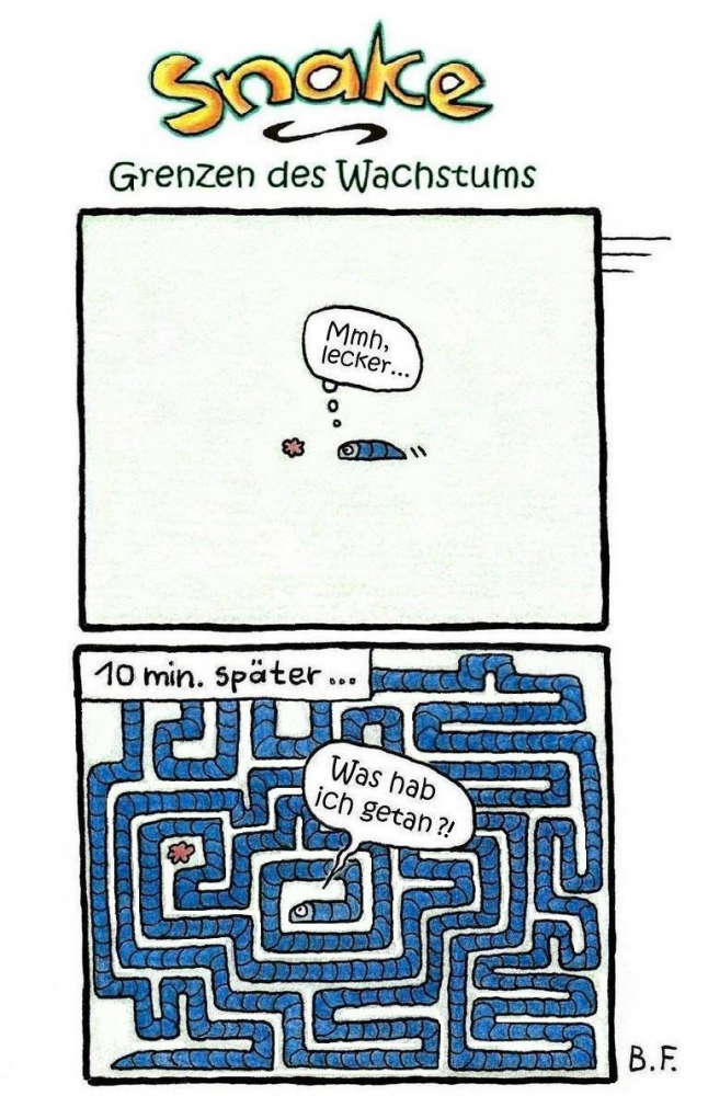 Comic: Grenzen des Wachstums 1