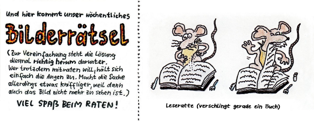 Cartoon: Bilderrätsel 1