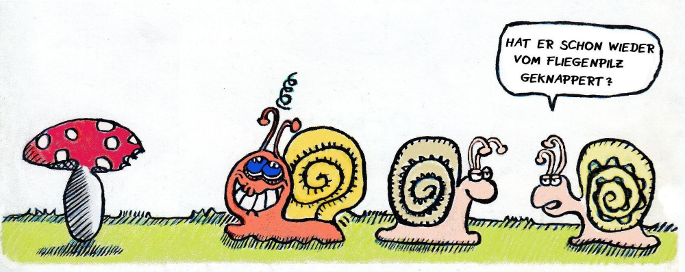 Cartoon: Schnecking around 1