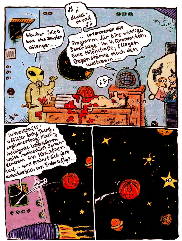 Comic: Zuspiel: Krafik Nofl an Einstern 1