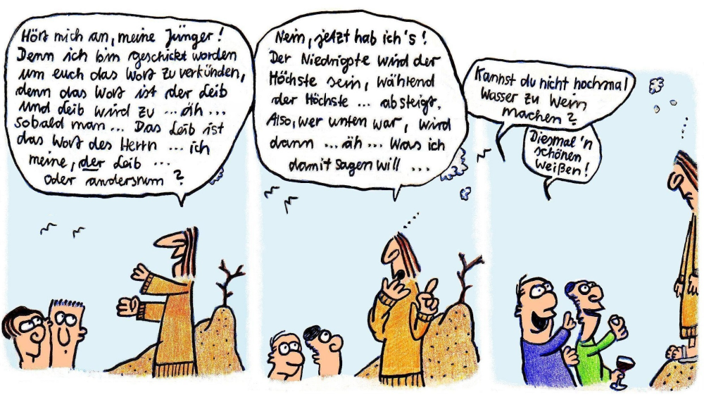 Comic: Bergpredigt (Uncut) 1