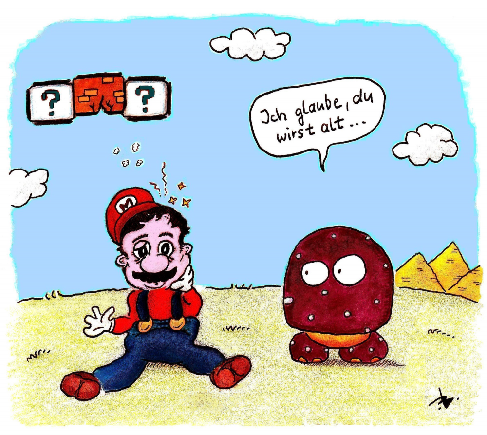 Cartoon: SuperMario 1