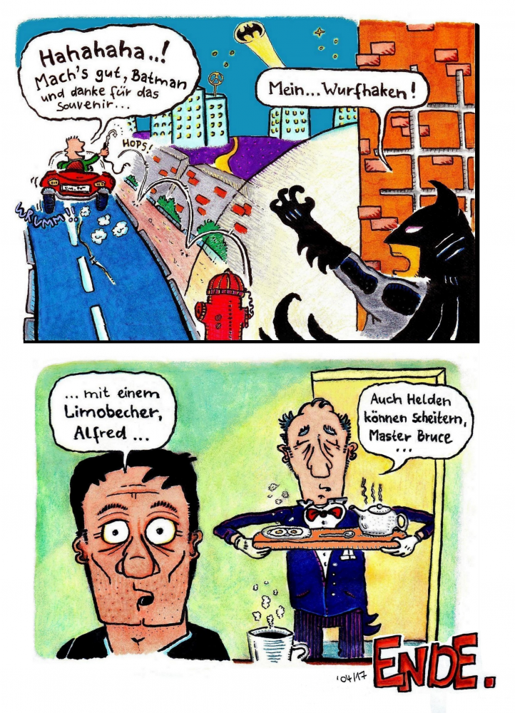 Comic: Der Dunkle Ritter rächt sich! 3