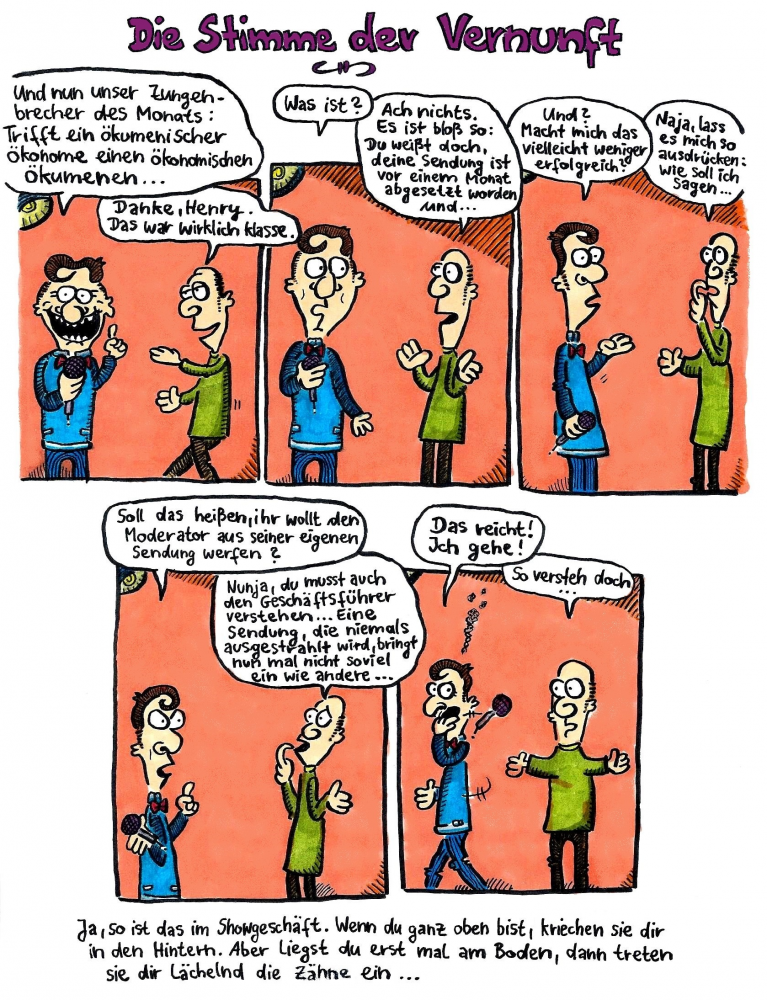 Comic: Die Stimme der Vernunft 1