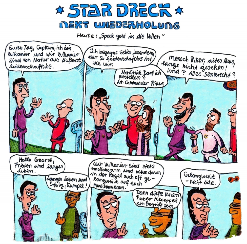Comic: Star Dreck - Next Wiederholung 1