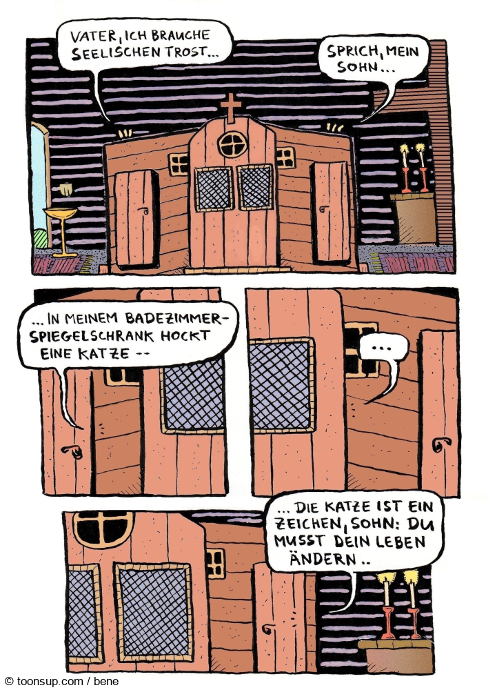 Comic: Badezimmerkatze 8