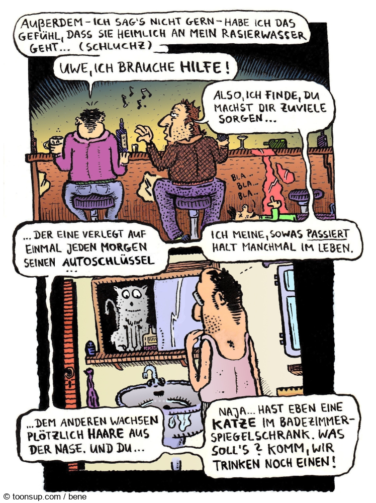 Comic: Badezimmerkatze 12