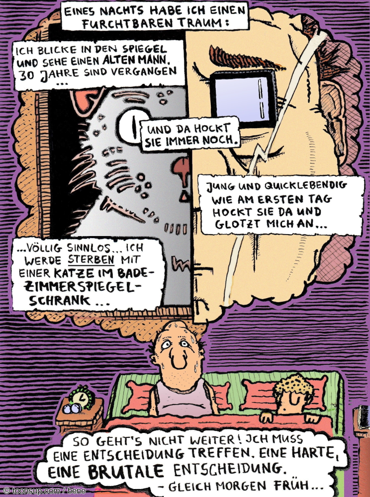 Comic: Badezimmerkatze 13