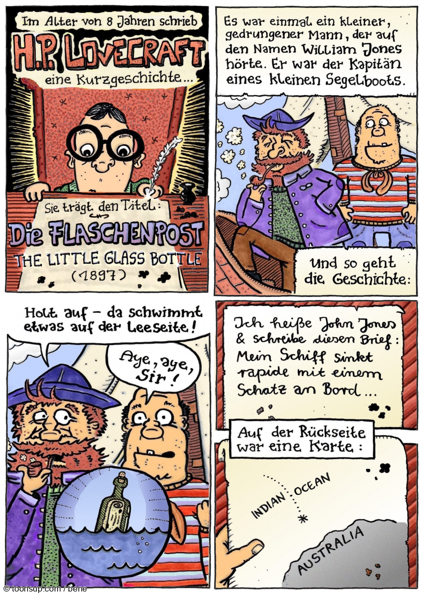 Comic: Flaschenpost 1