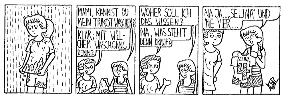 Comic: Waschanweisungen 1