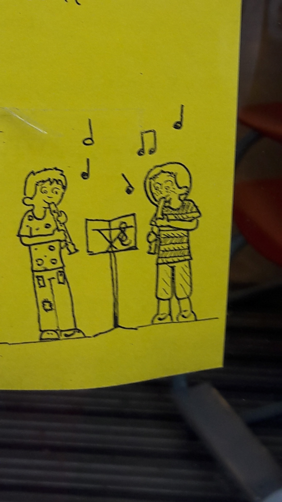 Illustration: Musiker 1