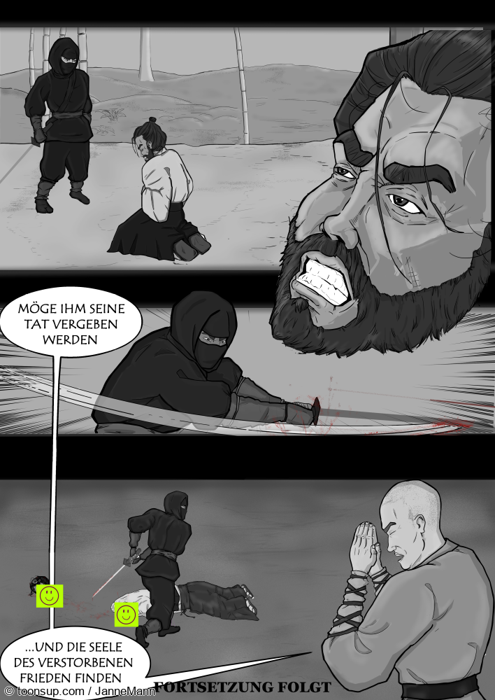 Comic: Samurai gegen Ninja (zensiert) 4
