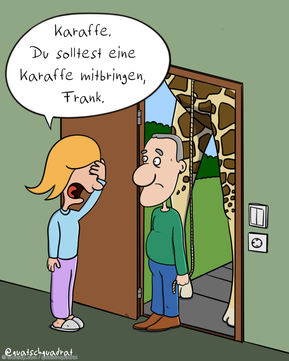 Cartoon: Karaffe 1