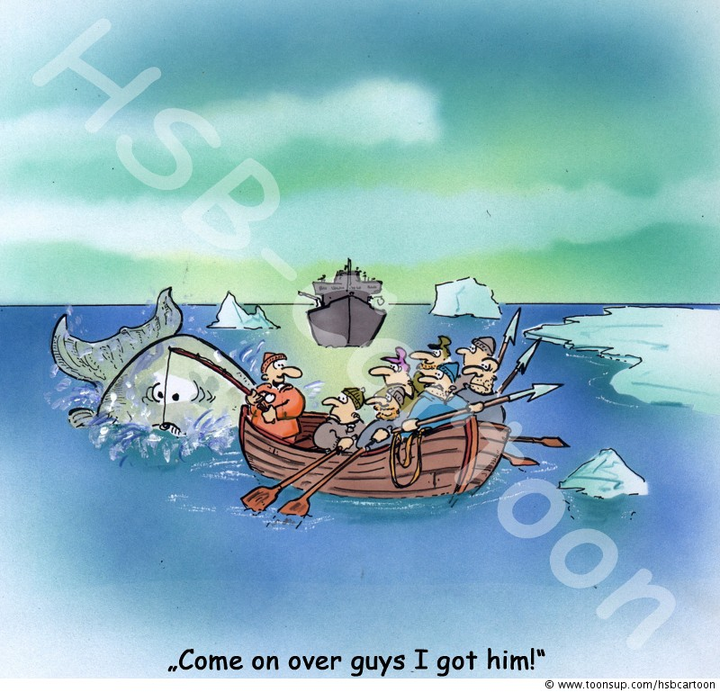 Cartoon: Fishing 1