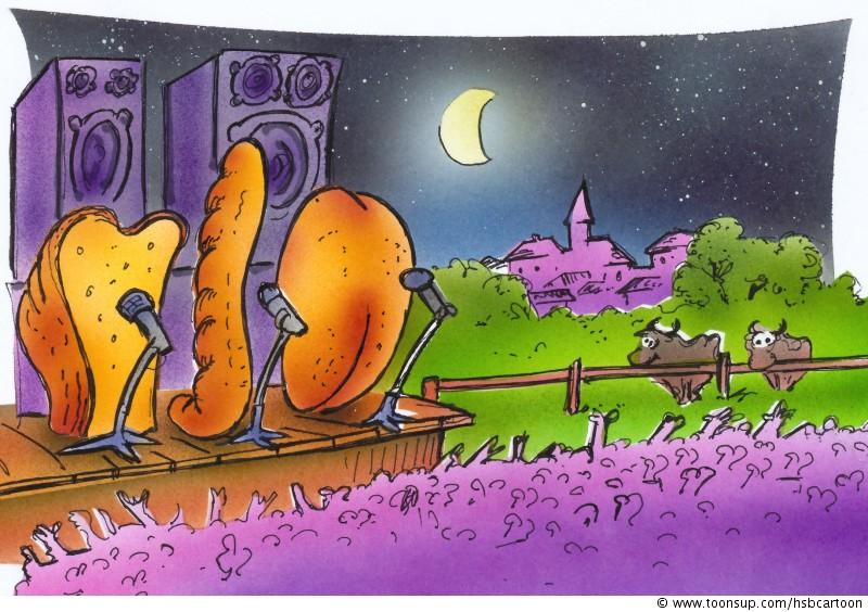 Cartoon: fettes Brot 1