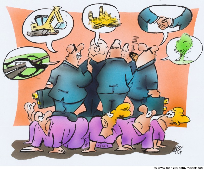 Cartoon: Debatte 1