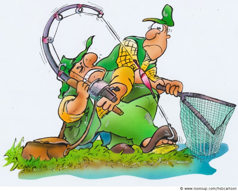 Cartoon: fishing 1