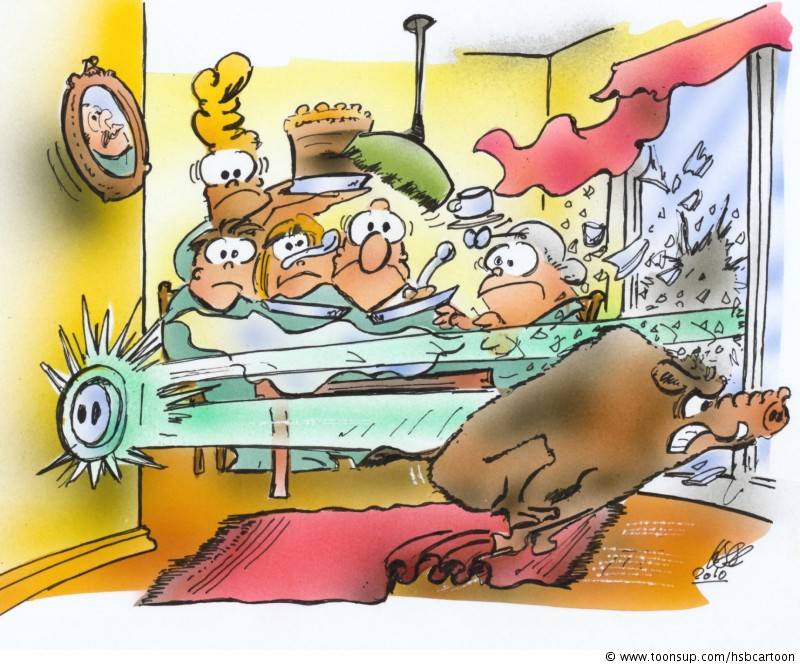 Cartoon: Wildschwein 1