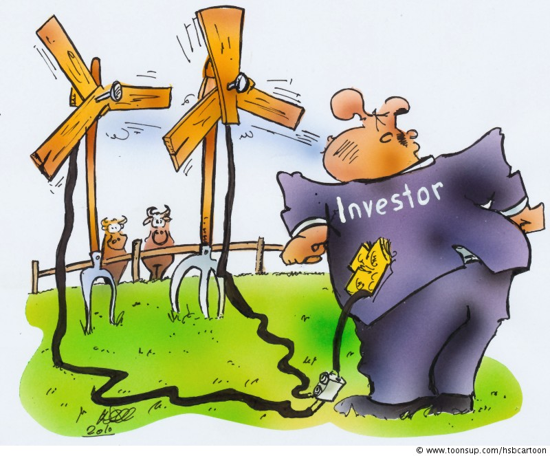 Cartoon: Windenergie 1