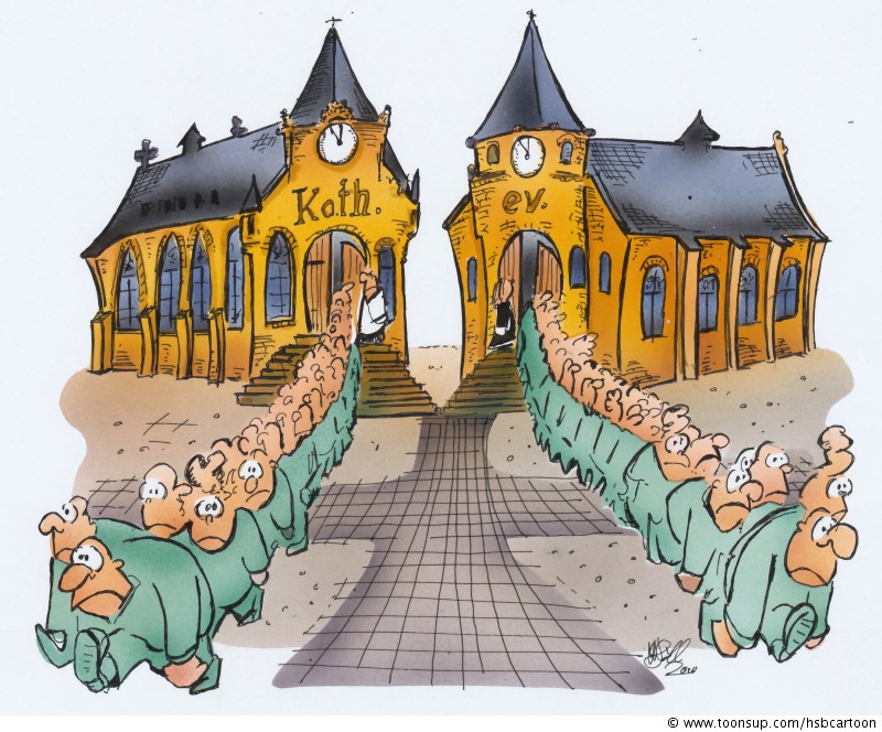 Cartoon: Kirche 1
