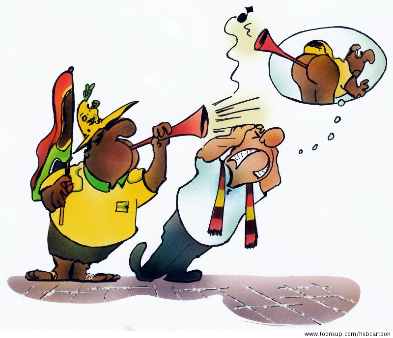 Cartoon: Vuvuzela 1
