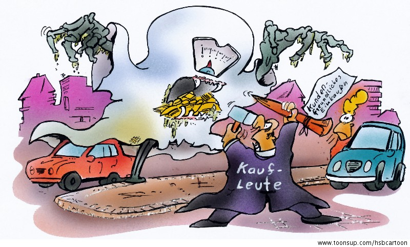 Cartoon: parkgebühren 1