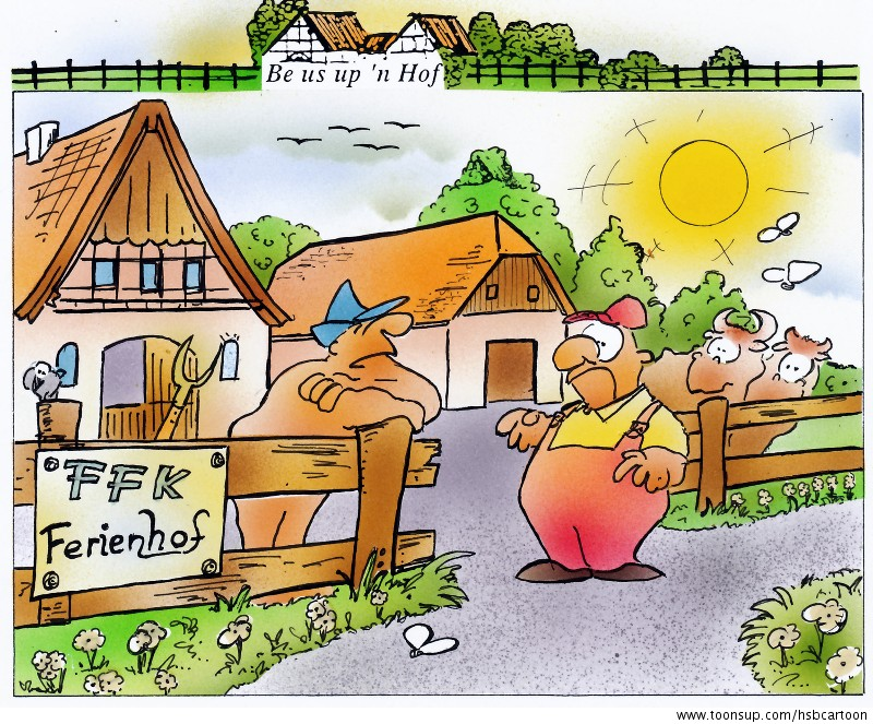 Cartoon: FKK Ferienhof 1
