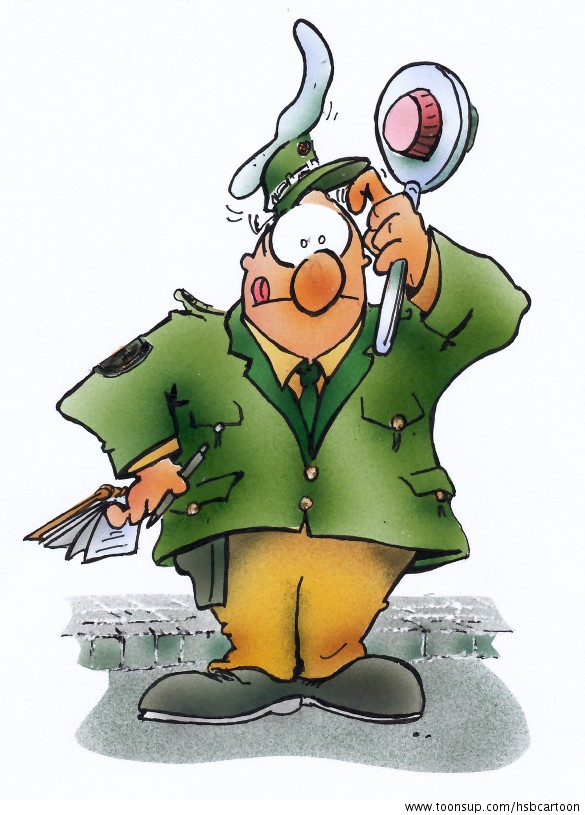 Cartoon: Dein Freund und Helfer 1