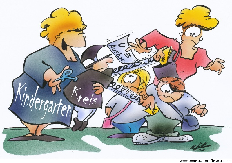 Cartoon: U3 Ausbau 1