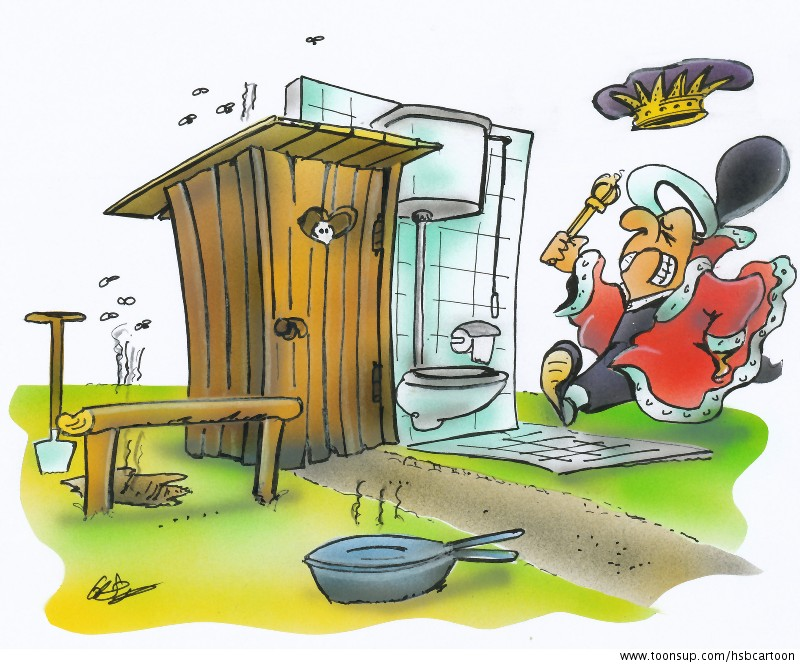 Cartoon: Tag der Toilette 1