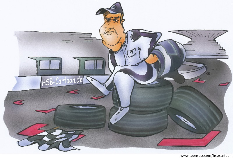 Cartoon: Nico Hülkenberg 1