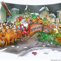 Weihnachts Gigaliner