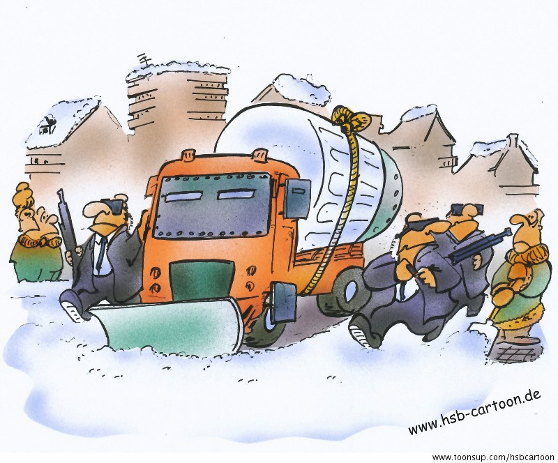 Cartoon: Salzknappheit 1
