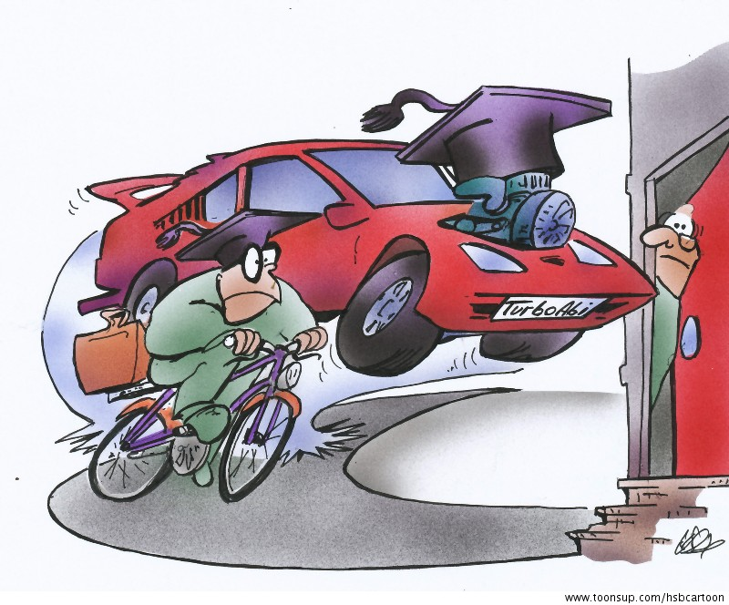 Cartoon: Turbo Abi 1