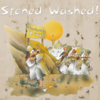 stoned washed