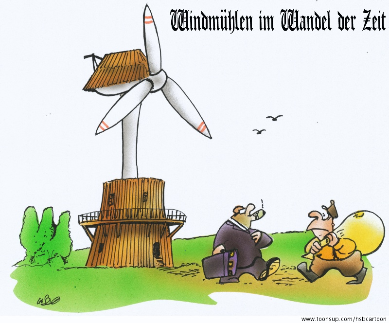 Cartoon: Windmühle 1