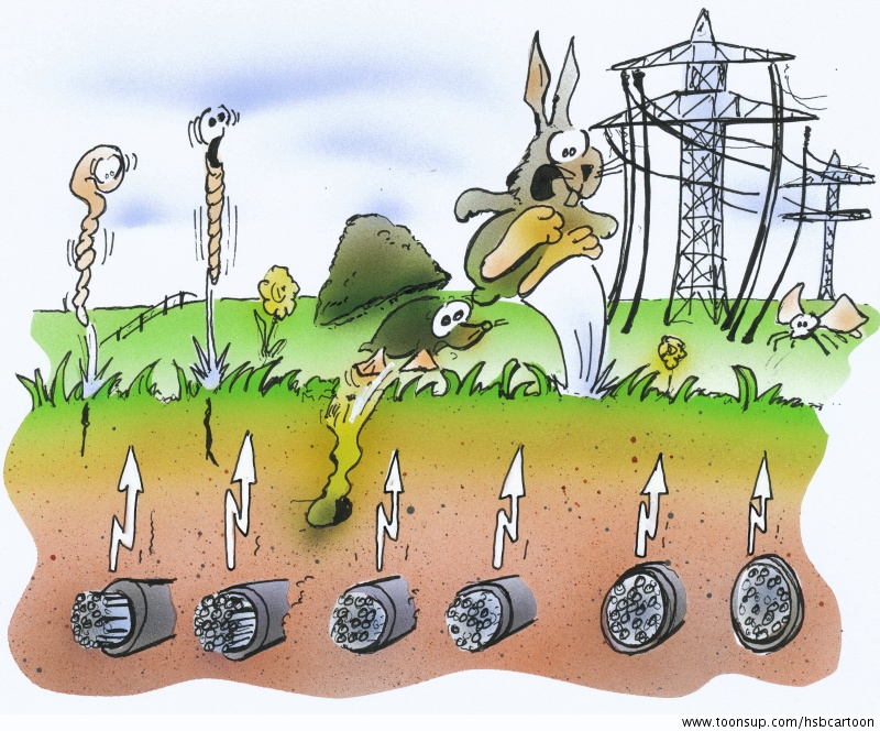 Cartoon: Erdkabel 1
