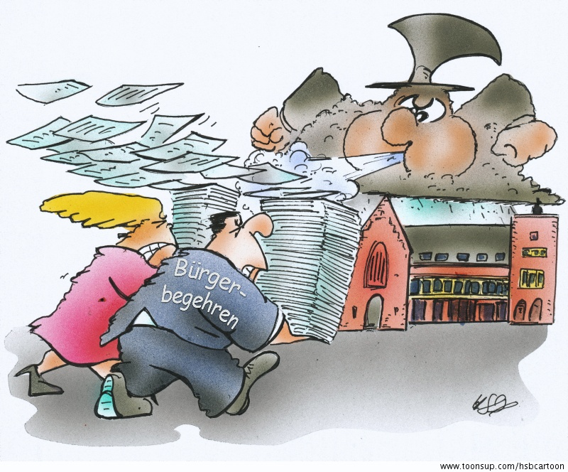 Cartoon: Bürgerbegehren 1