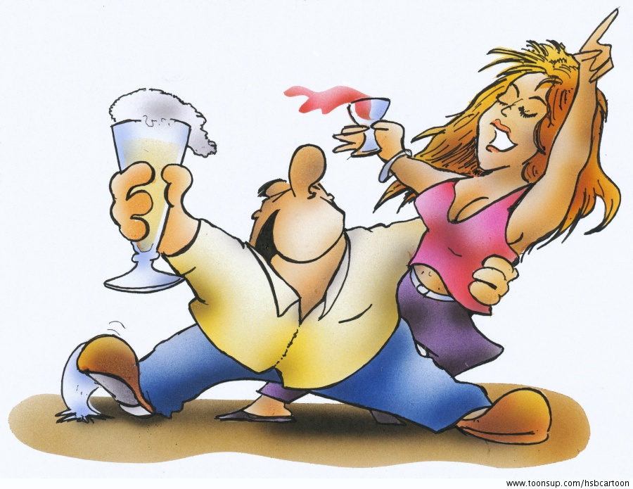 Cartoon: partytime 1
