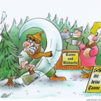 Tannebaum schlagen