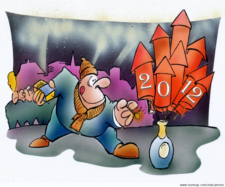 Cartoon: Happy New Year 1