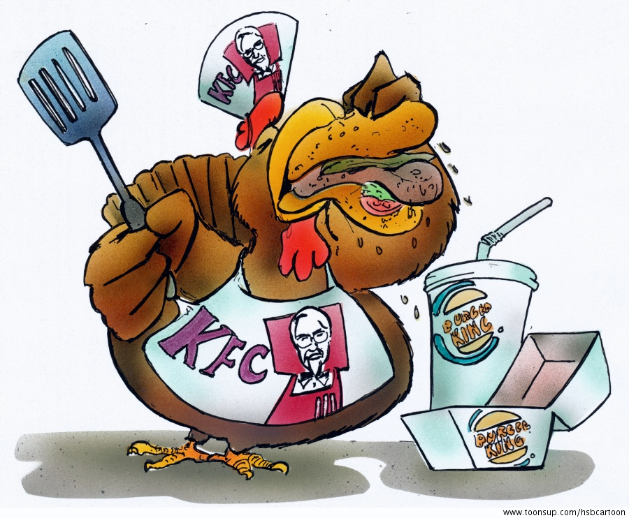 Cartoon: Fastfood 1