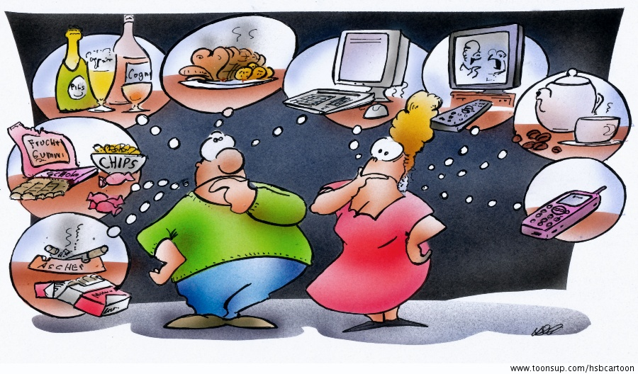 Cartoon: Fastenzeit 1