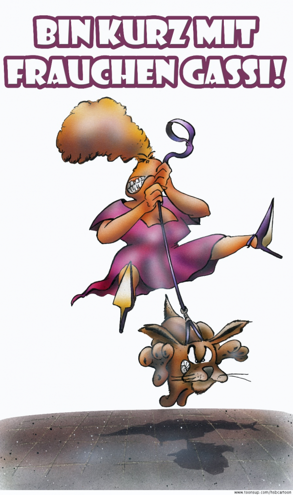Concept Art / Character Design: Gassi gehen 1