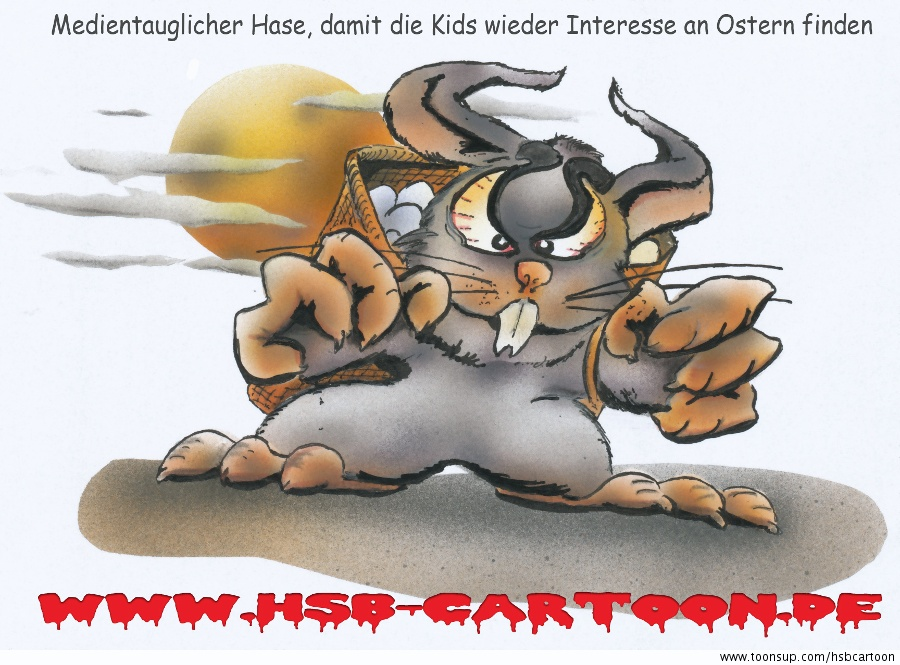 Cartoon: Osterhorror 1